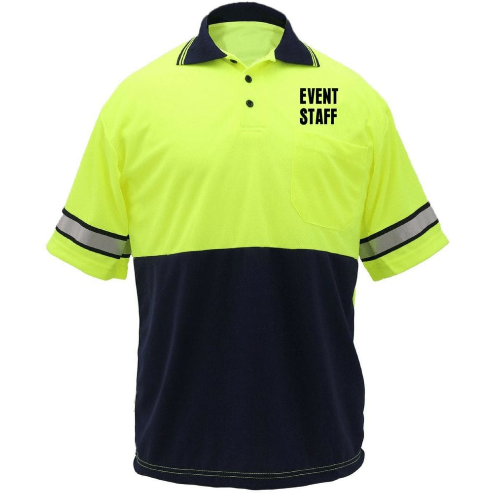 First Class Uniforms High-Visibility Bike Patrol Polo Shirt - Bike Patrol Clothing